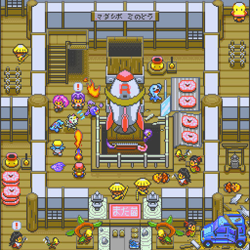 Bellsprout Tower via Johto Redrawn